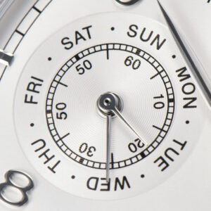Portugieser Perpetual Calendar IW5033 42mm SS APSF White Dial Black Leather Strap A52610 Clone - Image 21