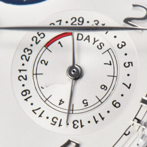 Portugieser Perpetual Calendar IW5033 42mm SS APSF White Dial Black Leather Strap A52610 Clone - Image 22