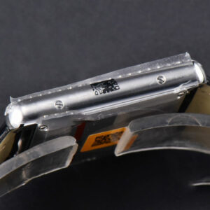 Tank Must Large 33.7×25.5mm K11F Diamond Bezel Black Dial Black Leather Strap Quartz - Image 11