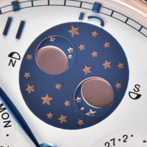 Portugieser Perpetual Calendar IW5033 42mm RG APSF White Dial Black Leather Strap A52610 Clone - Image 8