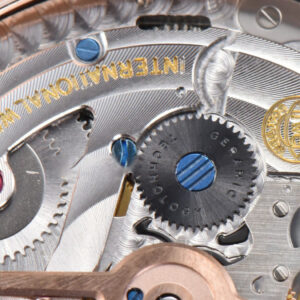 Portugieser Perpetual Calendar IW5033 42mm RG APSF White Dial Black Leather Strap A52610 Clone - Image 30