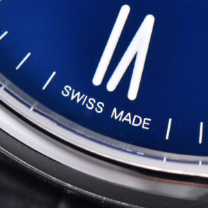 Portofino ‘150 Years’ 40MM V7F Blue Dial Silver Markers Black Leather Strap A2892/SW200 - Image 5