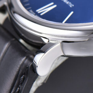 Portofino ‘150 Years’ 40MM V7F Blue Dial Silver Markers Black Leather Strap A2892/SW200 - Image 10