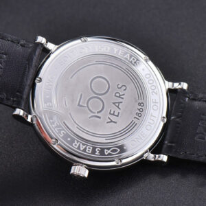 Portofino ‘150 Years’ 40MM V7F Blue Dial ‘Red 60’ Black Leather Strap A2892/SW200 - Image 3