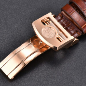 Portugieser Perpetual Calendar IW5033 42mm RG APSF White Dial Brown Leather Strap A52610 Clone - Image 26
