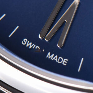 Portofino ‘150 Years’ 40MM V7F Blue Dial ‘Red 60’ Black Leather Strap A2892/SW200 - Image 17