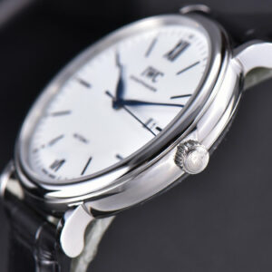 Portofino ‘150 Years’ 40MM V7F White Dial Blue Markers Black Leather Strap A2892/SW200 - Image 18