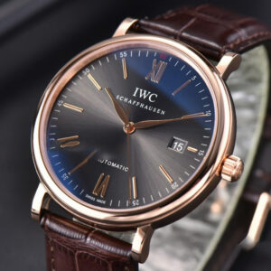 Portofino ‘150 Years’ 40MM V7F RG Gray Dial RG Markers Brown Leather Strap A2892/SW200 - Image 4