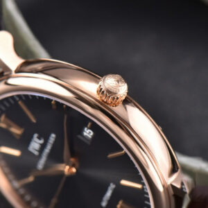 Portofino ‘150 Years’ 40MM V7F RG Gray Dial RG Markers Brown Leather Strap A2892/SW200 - Image 10