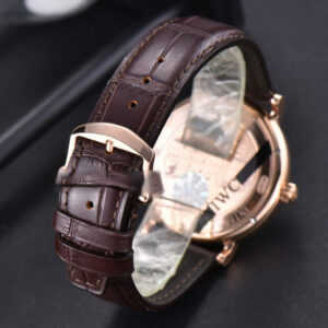 Portofino ‘150 Years’ 40MM V7F RG White Dial RG Markers Brown Leather Strap A2892/SW200 - Image 3