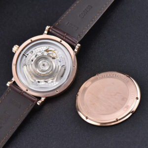 Portofino ‘150 Years’ 40MM V7F RG White Dial RG Markers Brown Leather Strap A2892/SW200 - Image 9