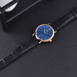 Portofino ‘150 Years’ 40MM V7F RG Blue Dial RG Markers Black Leather Strap A2892/SW200 - Image 2