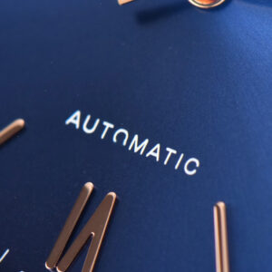 Portofino ‘150 Years’ 40MM V7F RG Blue Dial RG Markers Black Leather Strap A2892/SW200 - Image 6
