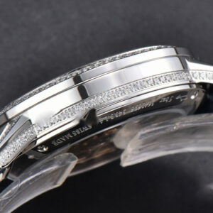 Rendez-Vous 36mm SS KZF Diamond Sky Blue Dial Blue Leather Strap 9015 - Image 10