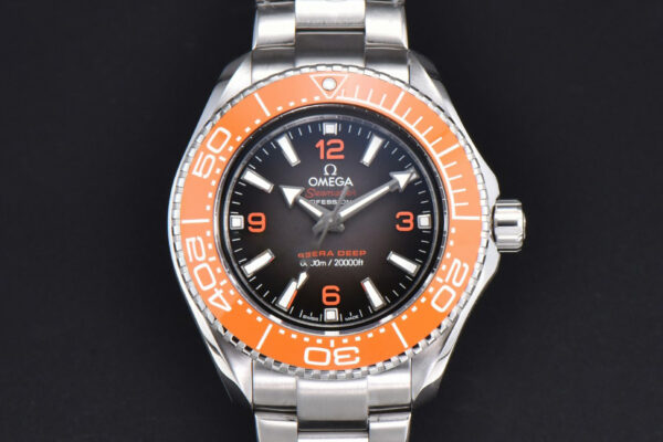 Seamaster 6000M Ultra Deep 45.5mm VSF Orange Bezel Brown Dial SS Bracelet A8912