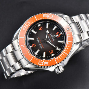 Seamaster 6000M Ultra Deep 45.5mm VSF Orange Bezel Brown Dial SS Bracelet A8912 - Image 12