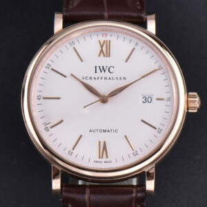 Portofino ‘150 Years’ 40MM V7F RG White Dial RG Markers Brown Leather Strap A2892/SW200