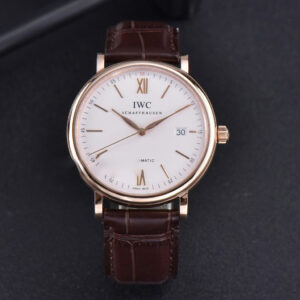 Portofino ‘150 Years’ 40MM V7F RG White Dial RG Markers Brown Leather Strap A2892/SW200 - Image 11