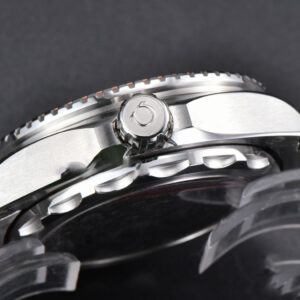 Seamaster 6000M Ultra Deep 45.5mm VSF Orange Bezel Brown Dial SS Bracelet A8912 - Image 22