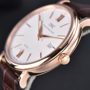 Portofino ‘150 Years’ 40MM V7F RG White Dial RG Markers Brown Leather Strap A2892/SW200 - Image 17