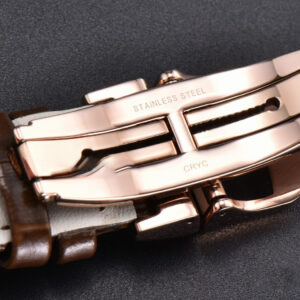 Rendez-Vous 36mm RG KZF Diamond Sky Brown Dial Brown Leather Strap 9015 - Image 9