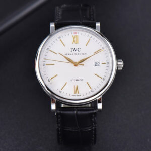 Portofino ‘150 Years’ 40MM V7F White Dial YG Markers Black Leather Strap A2892/SW200 - Image 21