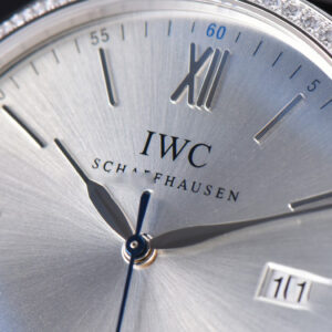 Portofino ‘150 Years’ 40MM V7F Diamond Silver Dial Black Leather Strap A2892/SW200 - Image 13