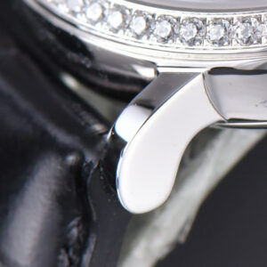 Portofino ‘150 Years’ 40MM V7F Diamond Silver Dial Black Leather Strap A2892/SW200 - Image 20