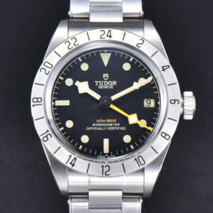 ZF Black Bay GMT Pro 39mm SS Black Dial On SS Bracelet A2836
