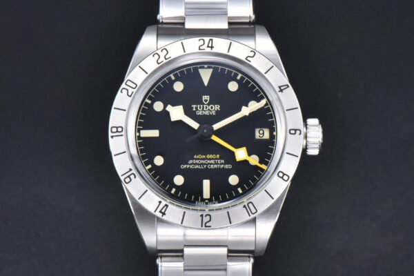 ZF Black Bay GMT Pro 39mm SS Black Dial On SS Bracelet A2836