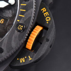 PAM 1324 Submersible GMT Carbotech VSF 44MM Black Dial Rubber Strap P900 - Image 20