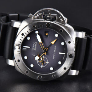 PAM1323 Submersible GMT Navy Seal VSF 44MM Gray Dial Rubber Strap P900 - Image 23