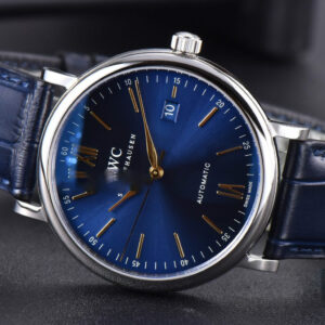 Portofino ‘150 Years’ 40MM V7F Blue Dial YG Markers Blue Leather Strap A2892/SW200 - Image 19