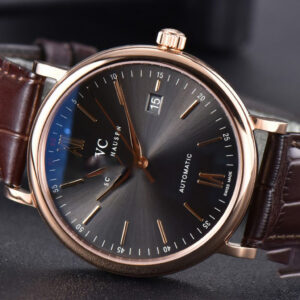 Portofino ‘150 Years’ 40MM V7F RG Gray Dial RG Markers Brown Leather Strap A2892/SW200 - Image 22