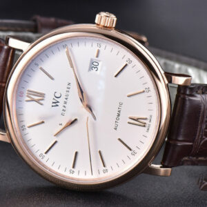 Portofino ‘150 Years’ 40MM V7F RG White Dial RG Markers Brown Leather Strap A2892/SW200 - Image 22