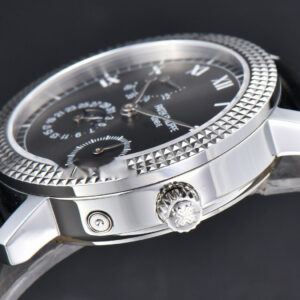 Calatrava 5057G IWF 36.5mm 50th Anniversary Gray Dial Leather Strap - Image 3