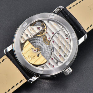 Calatrava 5057G IWF 36.5mm 50th Anniversary Gray Dial Leather Strap - Image 12