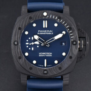 PAM1232 Carbotech 44mm VSF Blue Dial Blue Rubber Strap P900