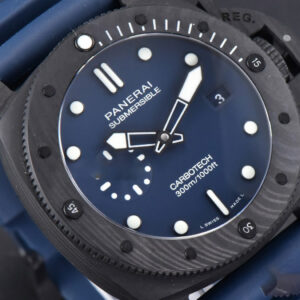 PAM1232 Carbotech 44mm VSF Blue Dial Blue Rubber Strap P900 - Image 9