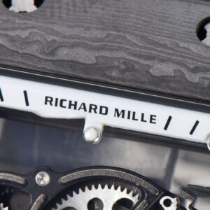 RM055 Real NTPT 42mm RMF White Skeleton Dial Black Rubber Strap RMUL2	$772.77 - Image 4