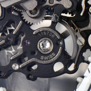 RM055 Real NTPT 42mm RMF White Skeleton Dial Black Rubber Strap RMUL2	$772.77 - Image 6