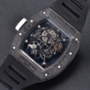 RM055 Real NTPT 42mm RMF White Skeleton Dial Black Rubber Strap RMUL2	$772.77 - Image 17