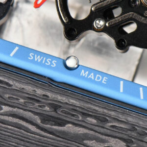RM055 Real NTPT 42mm RMF Blue Skeleton Dial White Rubber Strap RMUL2 - Image 3