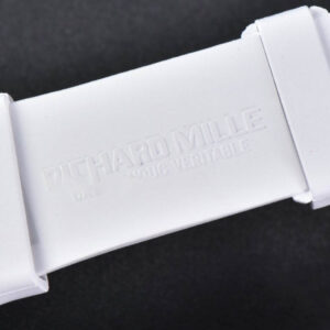 RM055 Real NTPT 42mm RMF Blue Skeleton Dial White Rubber Strap RMUL2 - Image 14