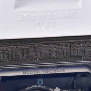 RM055 Real NTPT 42mm RMF Blue Skeleton Dial White Rubber Strap RMUL2 - Image 17