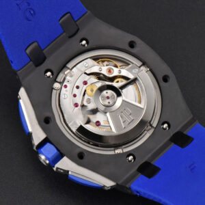 Royal Oak Offshore 26405 44mm RSF Ceramic Blue Dial Silver Subdial Blue Rubber Strap A3126 - Image 6