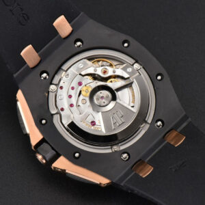 Royal Oak Offshore 26405 44mm RSF RG Gray Dial Silver Subdial Black Rubber Strap A3126 - Image 8