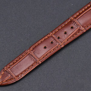Rendez-Vous Night & Day 34mm APSF RG Diamond White Textured Dial Brown Leather Strap A898 - Image 13