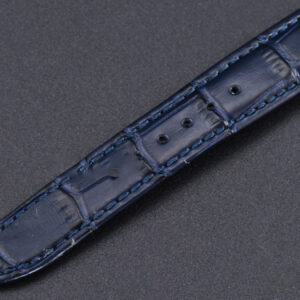 Rendez-Vous Night & Day 34mm APSF Diamond White Textured Dial Blue Leather Strap A898 - Image 13