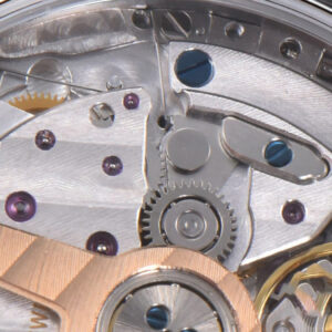 Rendez-Vous Night & Day 34mm APSF Diamond White Textured Dial Blue Leather Strap A898 - Image 27
